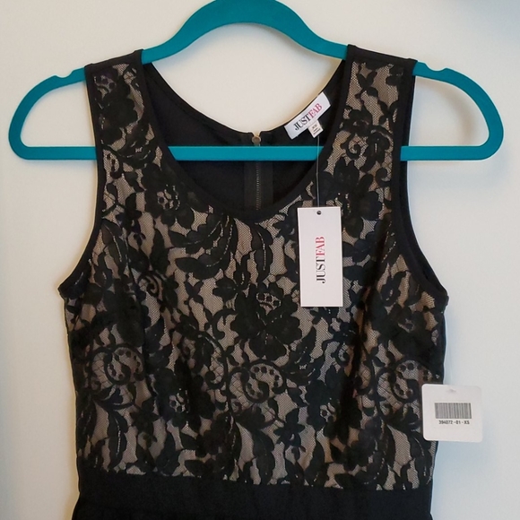 NWT Black Lace Dress - Picture 2 of 5